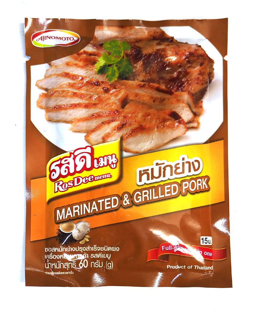 Rosdee Herb Spices Barbecue Thai Style Grill Marinated Seasoning Powder