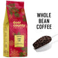 Door County Coffee Candy Cane Flavored Whole Bean Coffee, Medium Roast, 8oz Bag, 100% Specialty Arabica
