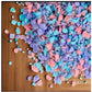 Oasis Supply, Crunch, Ice Cream Topping, Cupcake And Dessert Topper, Cotton Candy Crunch, 14 Ounces