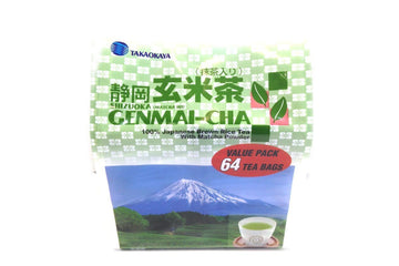 Shizuoka Matcha Genmai-Cha (100% Japanese Brown Rice Tea (Pack Of 1)