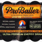 PROBALLER Ultra Premium Energy Drink - Arctic Orange - Natural Energy - 12 fl oz (Pack of 15)