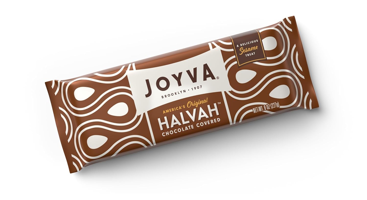Joyva Halvah Chocolate Covered , 8 Oz