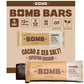 Blender Bombs Cacao Sea Salt Blender Bomb Bar, Superfood Snack, 9 Count
