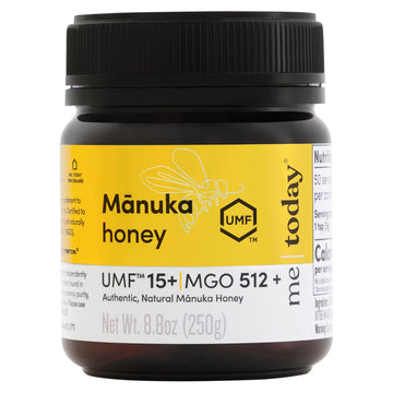 Me Today Manuka Honey, UMF 15+/MGO 512+ from New Zealand Authentic, Raw & Unpasteurized Honey | Raw Manuka Honey for Daily Welln