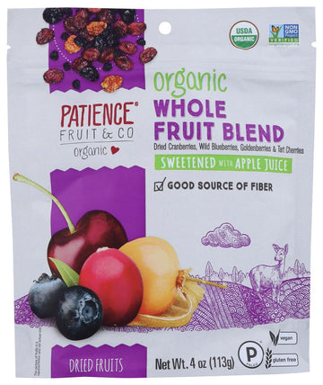 PATIENcE FRUIT & cO MIXED BERRIES WHL SOF - Pack of 8
