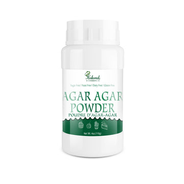 Holamdo Agar Agar Powder, 100% Pure Vegan Gelatin Substitute, Food Grade Thickener, 4 Ounce