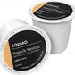 Solimo Light Roast Coffee Pods, French Vanilla Flavor, Compatible with Keurig 2.0, 100 Count