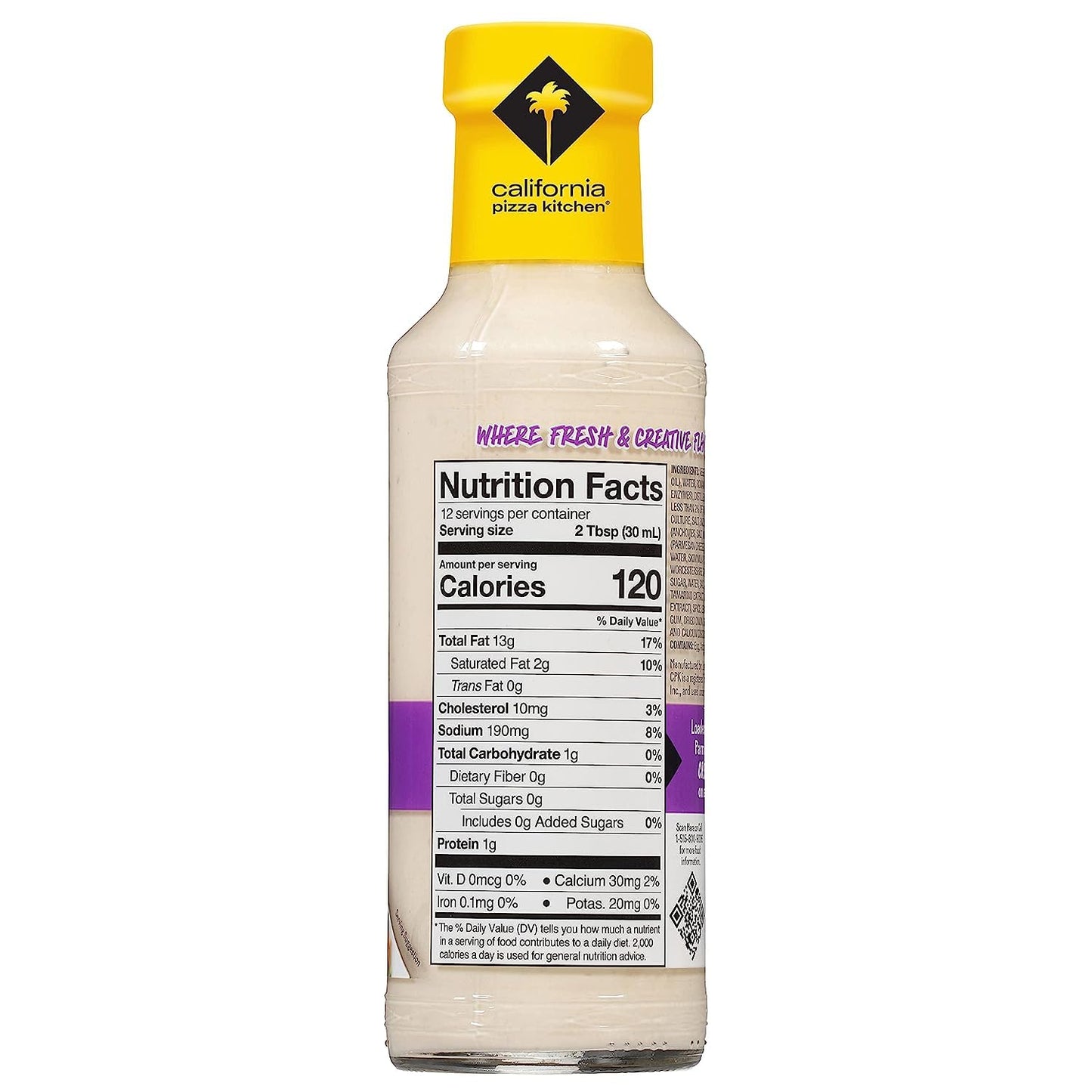 California Pizza Kitchen Caesar Dressing - Creamy Caesar Salad Dressings, Restaurant-Like Caesar Dressings, Fresh & Creative Fla