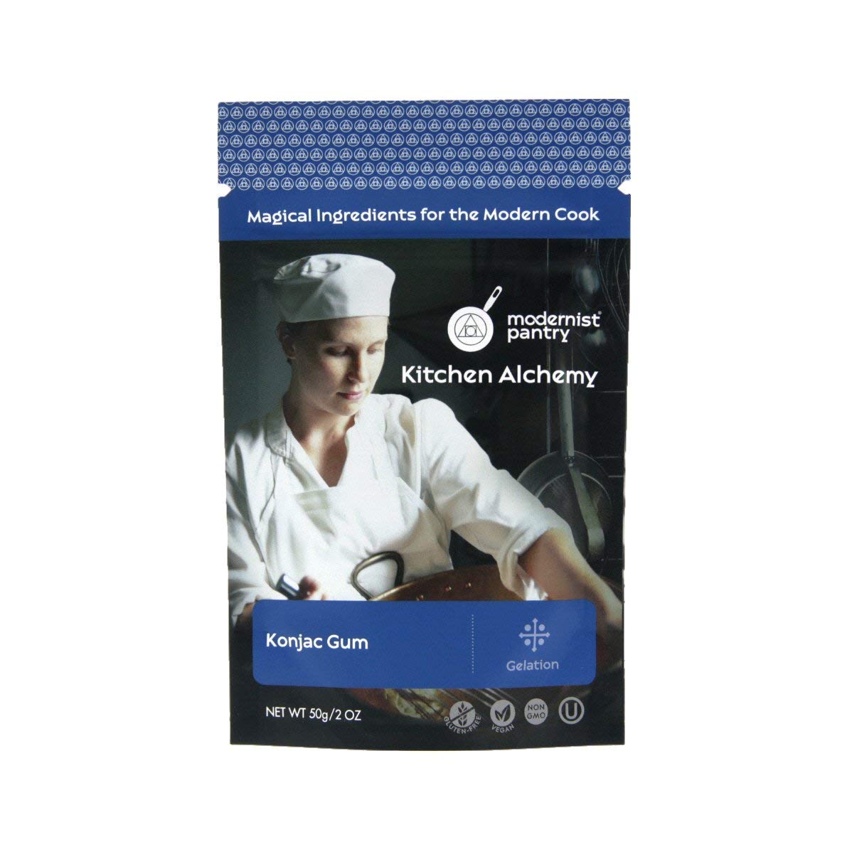 Pure Konjac Gum [Glucomannan Powder] ? Non-Gmo Gluten-Free Vegan Ou Kosher Certified - 50G/2Oz