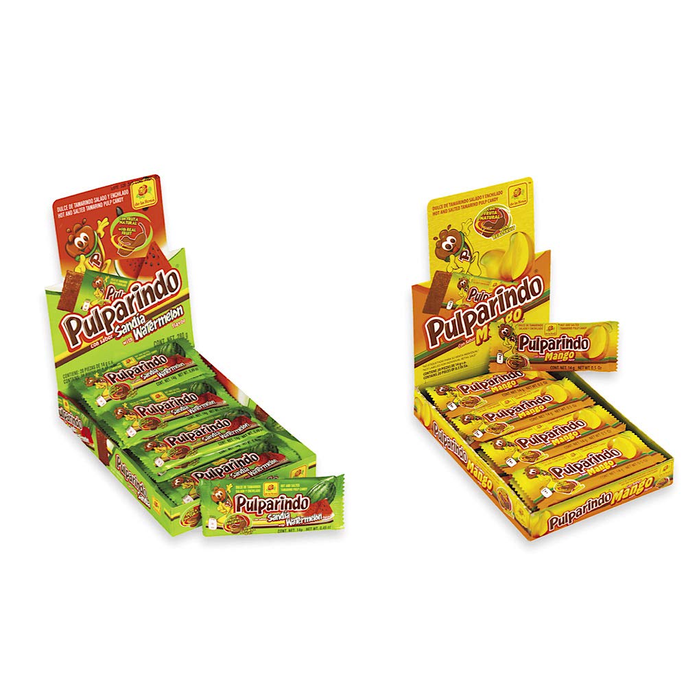 De La Rosa Candy Pulparindo Mango And Watermelon (2 Pack)