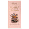 Ethel M Chocolates Small-Batch Gourmet Milk Chocolate Bar with Artisanal Coconut Caramel Soft Center and Drizzled on Roasted Alm