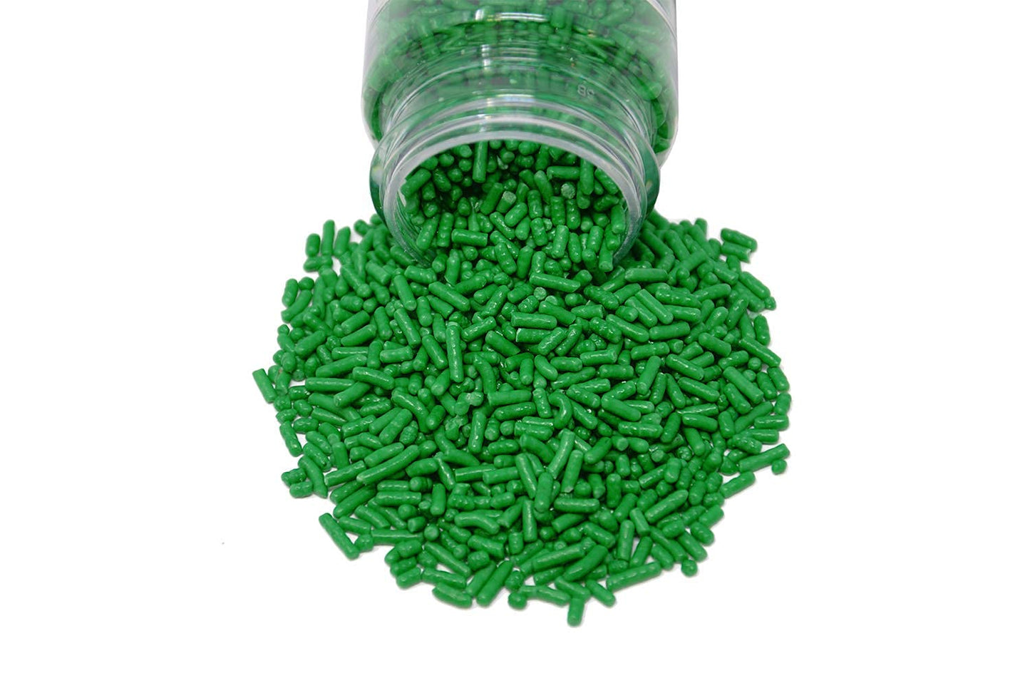 Mystic Sprinkles Solid Color Jimmy Sprinkles (Lavishly Light Green Jimmies 3Oz)