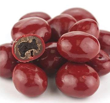 Nutic Chocolate Covered Cherries - 2Lb, Tart Dried Fruit Coated In White And Milk Chocolate - Chocolate Dried Red Cherry Cordial