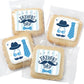 Fathers Day Cookies Party Favors 24 Pack Decorated Treats Bulk for Dad | INDIVIDUALLY WRAPPED Sugar Cookies | Gift Basket Peanut