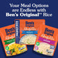 BENS ORIGINAL READY RICE Roasted Chicken Flavored Family Size Rice, Easy Dinner Side, 17.3 oz Pouch
