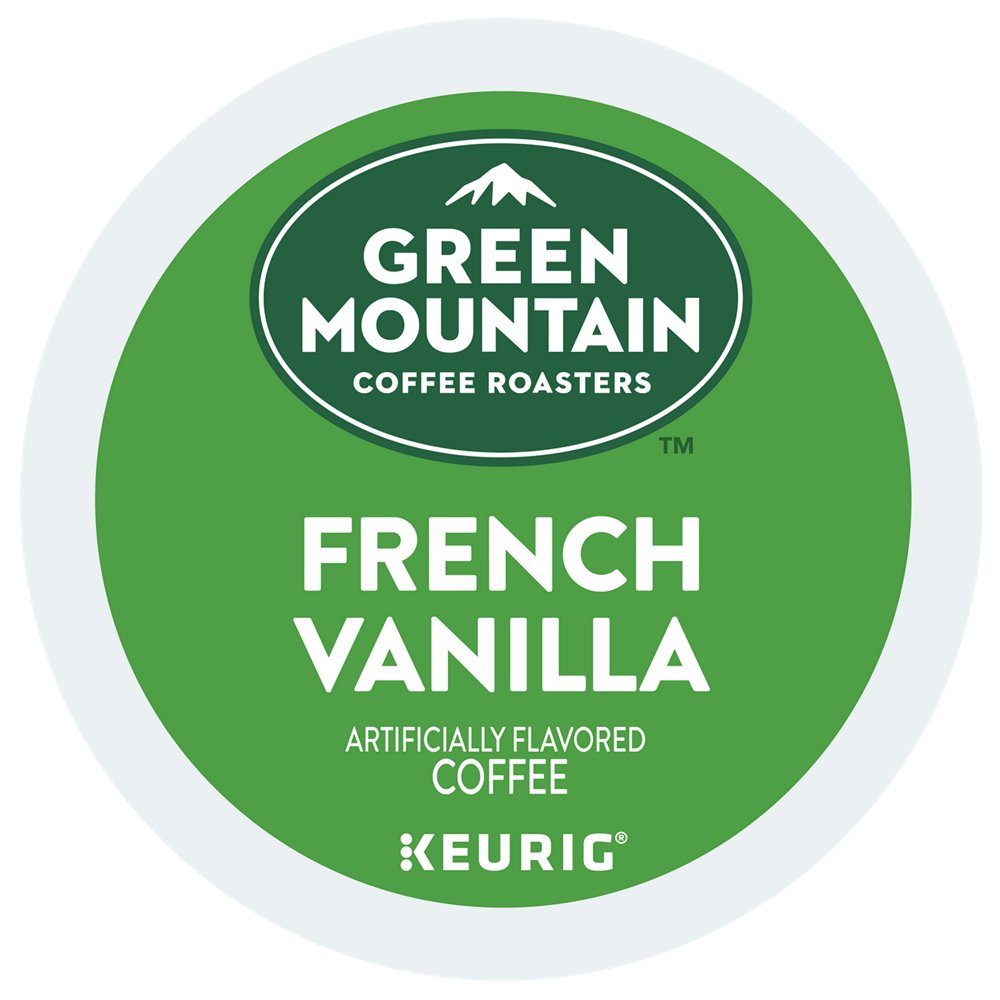 Green Mountain Coffee, French Vanilla, Single-Serve Keurig K-Cup Pods, Light Roast Coffee, 48 Count (2 Boxes Of 24 Pods)