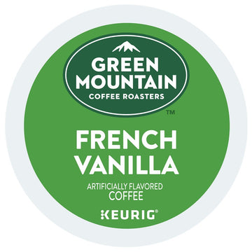 Green Mountain Coffee, French Vanilla, Single-Serve Keurig K-Cup Pods, Light Roast Coffee, 120 Count (5 Boxes of 24 Pods)