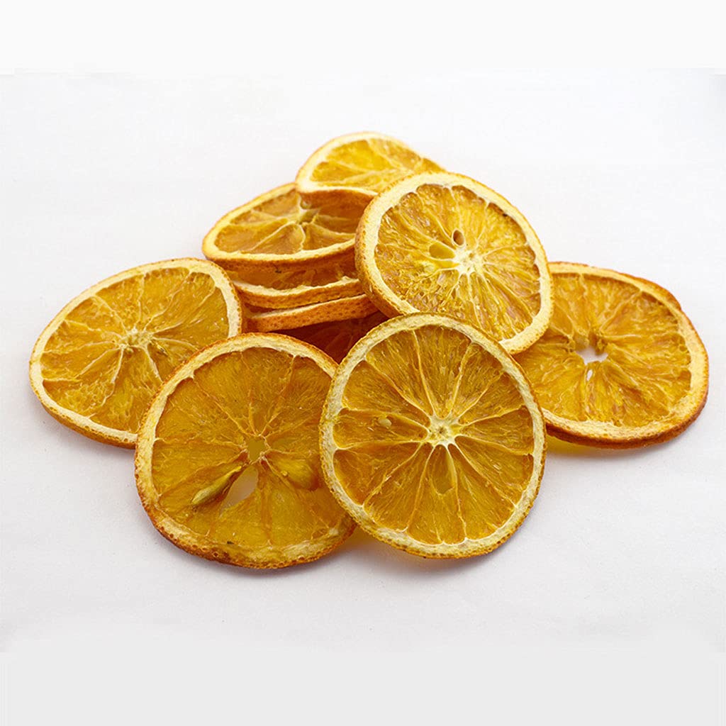 500G/17.6Oz Dried Orange Slices, Sweetened Dried Oranges Slices, Sugar Free, Vegan & Kosher