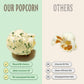 Tochi Gourmet Popcorn Snacks - Matcha Flavor - Using Large Popcorn Kernels, Popcorn Balls, Gluten Free, Non Gmo Corn, All Natural, Healthy Pop Corn Individual Bags, Made With Coconut Oil (2.8 (1 Pack))