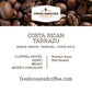 Fresh Roasted Coffee K-Cup Compatible Pods, Medium Roast, Costa Rican Tarrazu, 72 Count, Kosher, Coffee Color