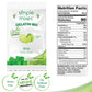 Simple Mixes Natural Gelatin Variety Pack, 2 Each: Strawberry, Orange & Lime, Healthy, Dye-Free, No Gluten or Fat, Kosher, 6 Pac