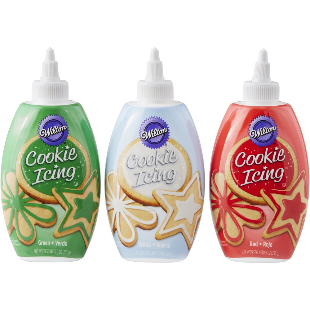 Wilton Christmas Cookie Icing Set, 3-Pack