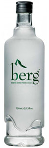 Berg Water Sourced From Icebergs 25.36Oz (One 750Ml Glass Bottle)