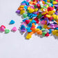 NIPEOR Red Heart Shapes Sprinkles for Cake Decorating - 3.53 oz - Rainbow Heart
