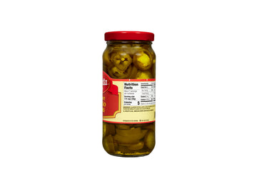 Mezzetta Sliced Hot Jalapeno Peppers | Kosher, Gluten Free, Keto | 16 Fluid Ounce Jar (Pack Of 2)