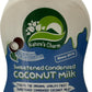 KC Commerce Sweetened Condensed Coconut Milk, Dairy Free, Vegan, Gluten Free, 11.25 oz (Pack of 2) with Wooden Spoon