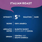 Lavazza Italian Roast Ground Coffee, Dark Roast, Strong & Bold, 100% Arabica, 12oz Bag - Perfect for Coffee Lovers