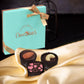 SWEETSIDE CANDY CO. Vegan Dark Chocolate Truffles Gift Box, 9 Pieces, Assorted Chocolates for Gifts