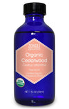 Zongle Usda Certified Organic Cedarwood Essential Oil, 1 Oz - For Hair Growth, Dogs, Skin, Closet, Cats, Wood, Scalp, Diffuser, 