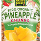 Native Forest Organic Pineapple Chunks - Canned Pineapple Chunks In Juice, Canned Fruit, Pineapple Canned, Pineapple Juice - 14 Ounce (Pack Of 6)