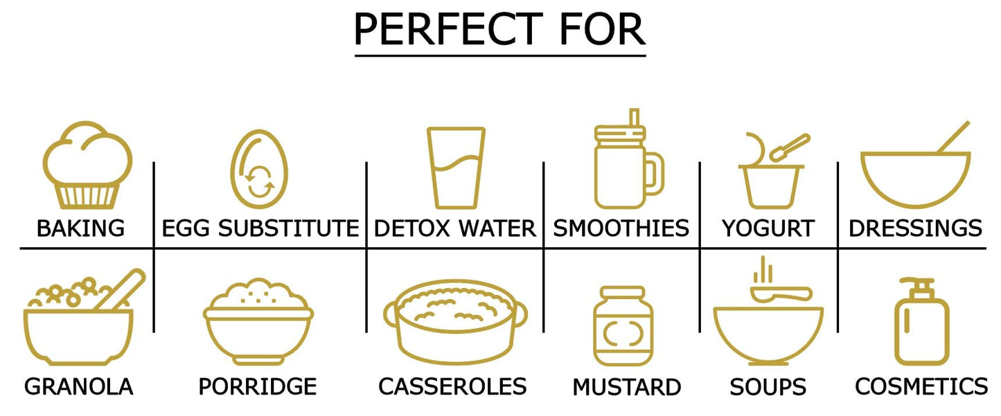 Food to Live Organic Flaxseed Meal, Cold-Milled, Non-GMO, 5 Pounds