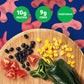 BEN S ORIGINAL Street Food Bean & Rice Burrito Bowl, Prepared Entr  e, Microwavable Heat-&-Eat Bowl in 90 Seconds, 9 oz (Pack o