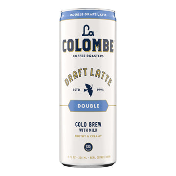 La Colombe Double Shot Draft Latte - 9 Fluid Ounce, 4 Count - Cold-Pressed Espresso And Frothed Milk - Made With Real Ingredient