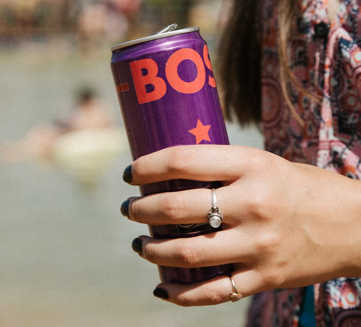 BOS Rooibos Iced Tea Berry - Organic, Caffeine Free, Antioxidant-Rich, 24x (6x 10.1 oz Cans)