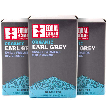 Equal Exchange Organic Earl Grey Tea, 20-Count (Pack Of 3)