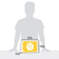 Maxi International Snack Box | Premium Exotic Foreign Snacks | Unique Snack Food Gifts Included | Saffran Yellow Theme | Candies