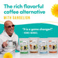 Nummy Creations Vanilla Instant Caffeine-Free Coffee Alternative, 10.6oz, Coffee Substitute with Dandelion and Chicory