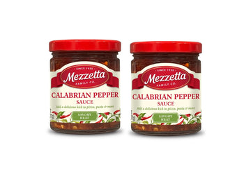 Mezzetta Calabrian Pepper Sauce | Gluten-Free, Non-GMO & Keto | 6 Fluid Ounce Jar (Pack of 2)