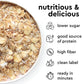 Mylk Labs Almond Gluten Free Oatmeal Cups - Low Sugar Breakfast  High Fiber Thin Rolled Oats  High Protein Instant Oatmeal  Non GMO  Vegan - 6 Pack