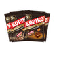 Kopiko Coffee & Cappuccino Candy Variety Pack - Real Coffee Extract - Pack of 4 - Black
