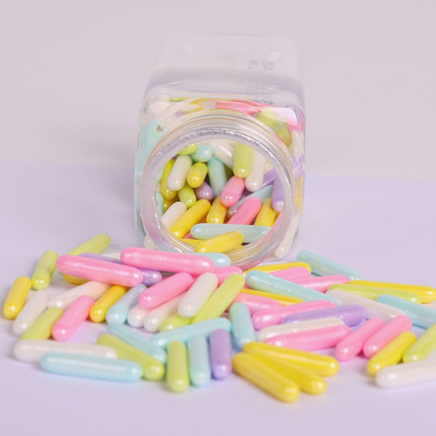 Cokoc Macaron Sprinkles for Cake Decorating, 3.88 Ounce, Edible Sprinkles for Cookies, Cupcakes, Ice Cream, Parties