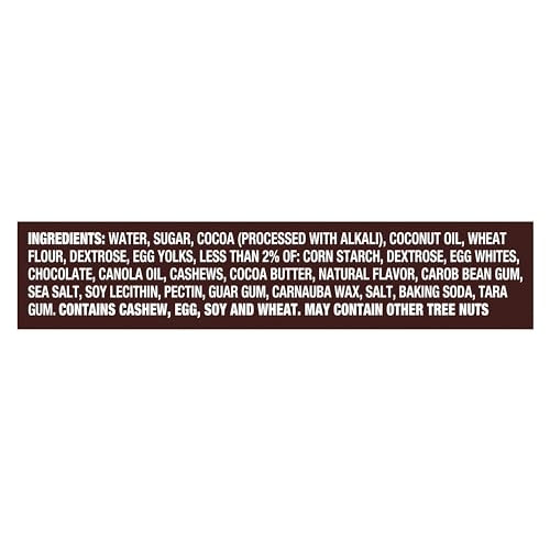 Talenti Dairy-Free Gelato Layers For a Delicious Non-Dairy Treat Chocolate Fudge Brownie Made with Cashew Butter 11.4 oz