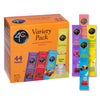 4C Powder Drink Mix Packets, Psd Variety 1 Pack, 44 Count, Singles Stix On The Go, Refreshing Sugar Free Water Flavorings (11 Each Wild Berry Pomegranate, Cranberry-Pomegranate, Fruit Punch, Lemonade)
