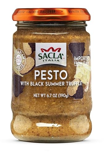 Sacla Pesto With Black Summer Truffle 6.7 Oz