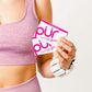 Pur Gum | Aspartame Free Chewing Gum | 100% Xylitol | Natural Pomegranate Mint Flavored Gum, 9 Pieces (Pack Of 12)