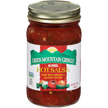 Green Mountain Gringo Salsa Hot -- 16 oz - 2 pc